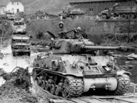 Amerykańskie czołgi w Nadrenii