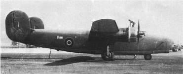 Samolot B24 Liberator, którym leciał generał Władysław Sikorski