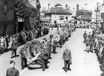 Uroczystości pogrzebowe generała Sikorskiego w Newark