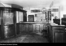 Wnętrze biura Orbisu w Berlinie, Friedrichstrasse 92.