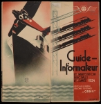 Folder Orbisu w języku francuskim. 1934 rok