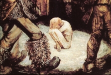 Obraz &quot;Stado. Cykl Bezgłowi&quot; Centomirskiego