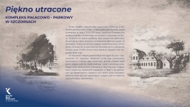 Kompleks pałacowo-parkowy w Szczorsach