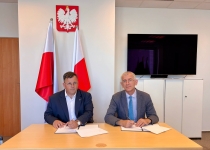 Dyrektor Bartosz Gondek i dyrektor Grzegorz Motyka