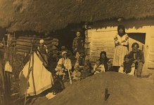 Gospodarstwo na Wołyniu.