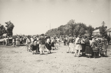 Targowisko w Śniatyniu.