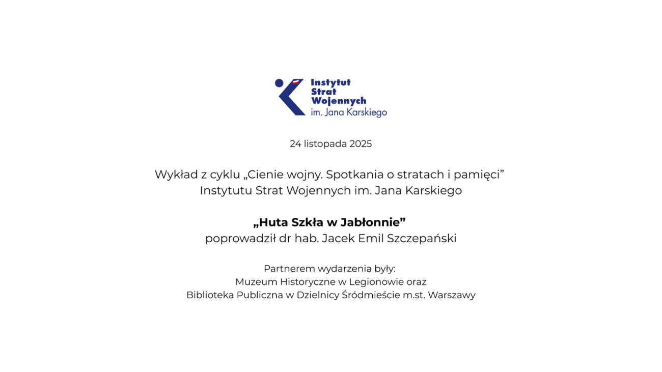 Huta szkła w Jabłonnie