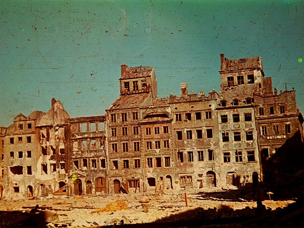 Zniszczona Warszawa 