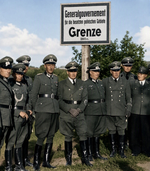 Hans Frank na granicy