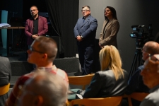 Prof. Ostanek w Woli Gułowskiej 14