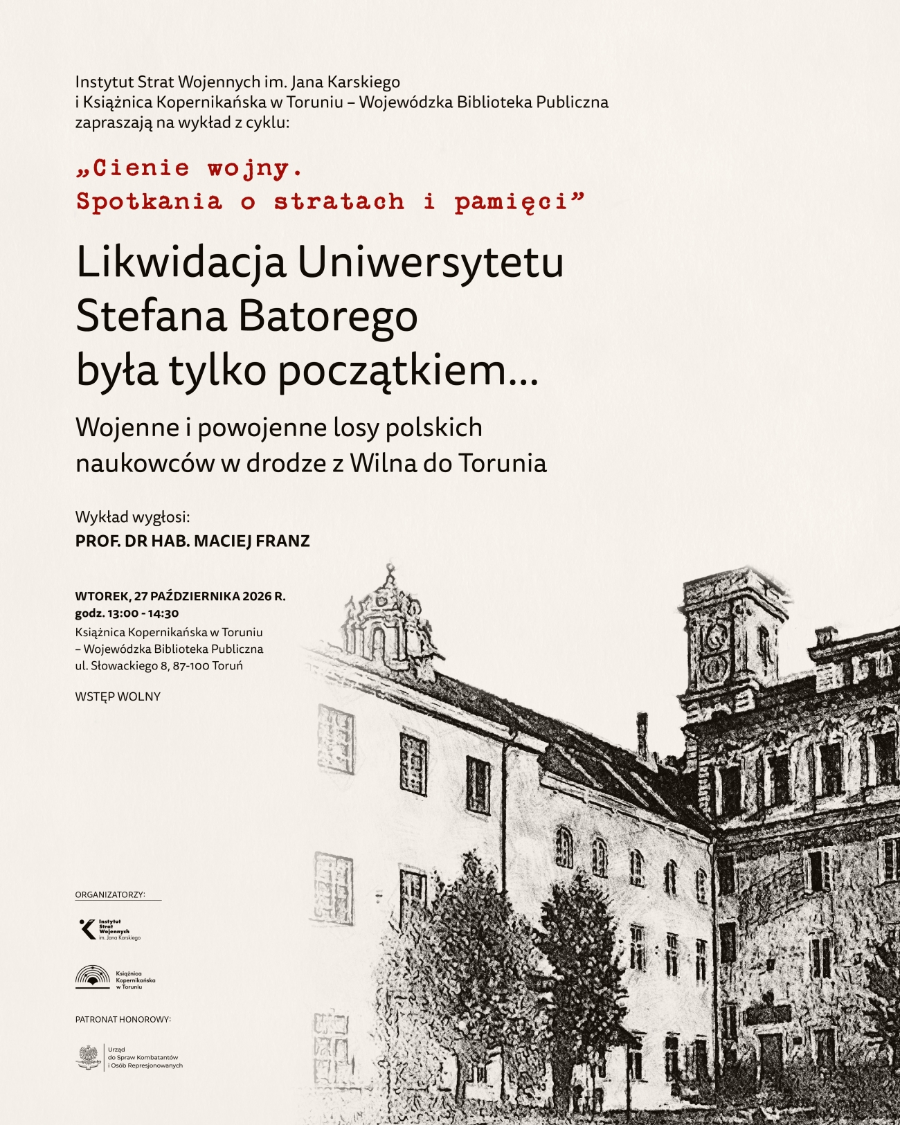 Prof. Franz w Toruniu 1